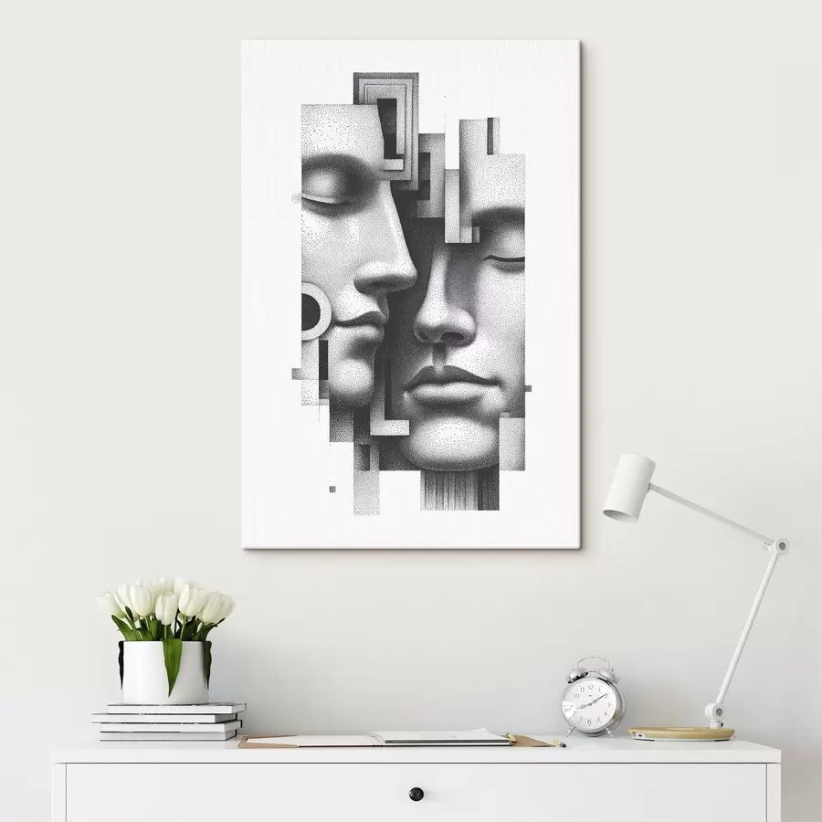 wall murals Graphic abstract portraits s49242