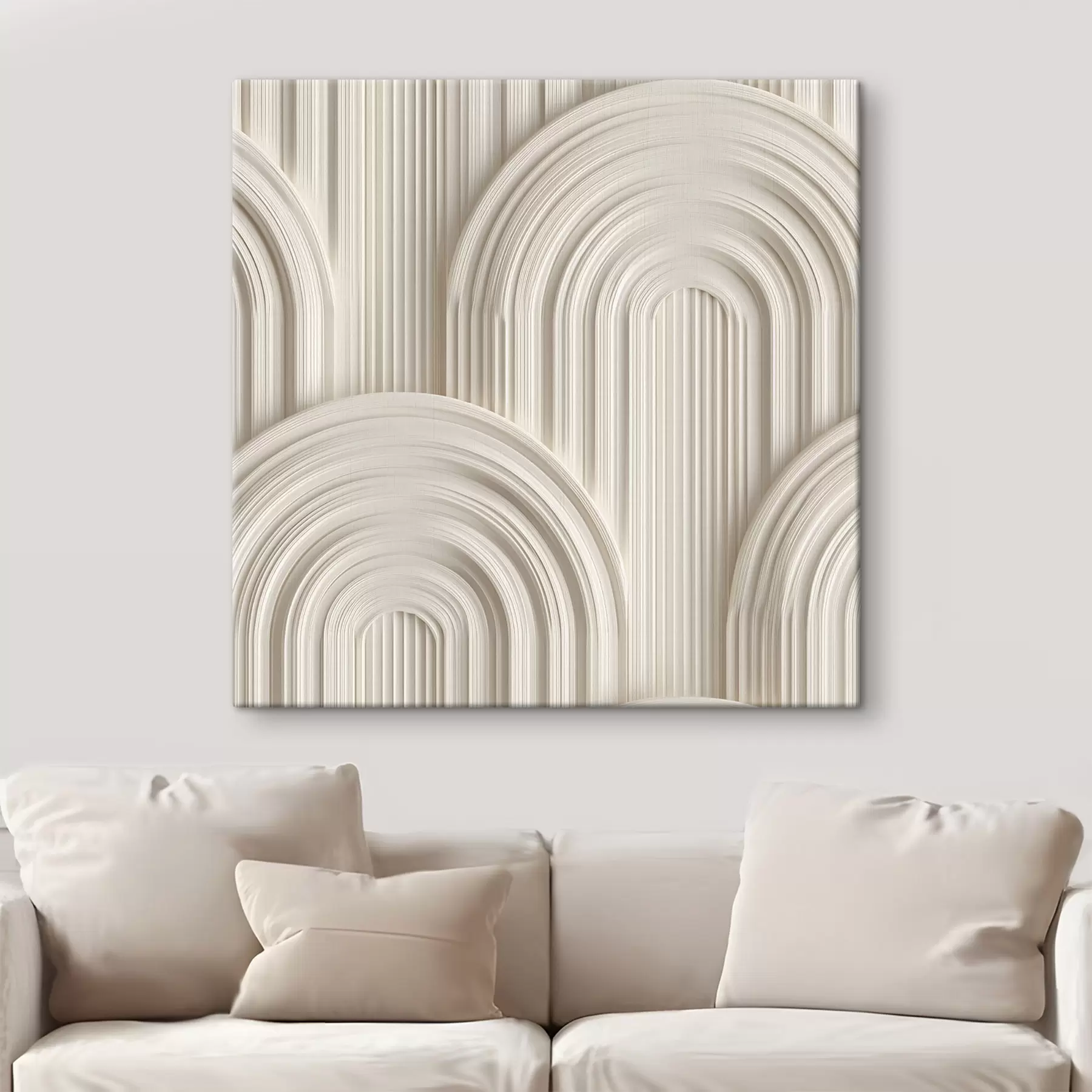 wall murals Decorative arches in the bas-relief style s49244
