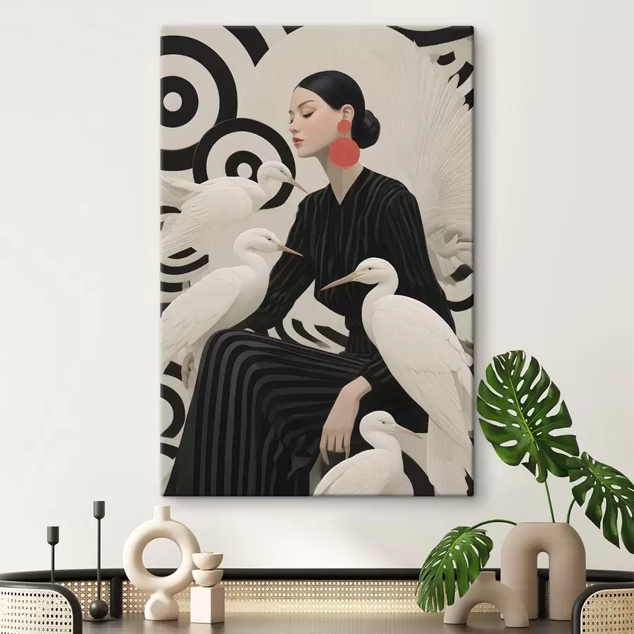 wall murals Lady bird s49254