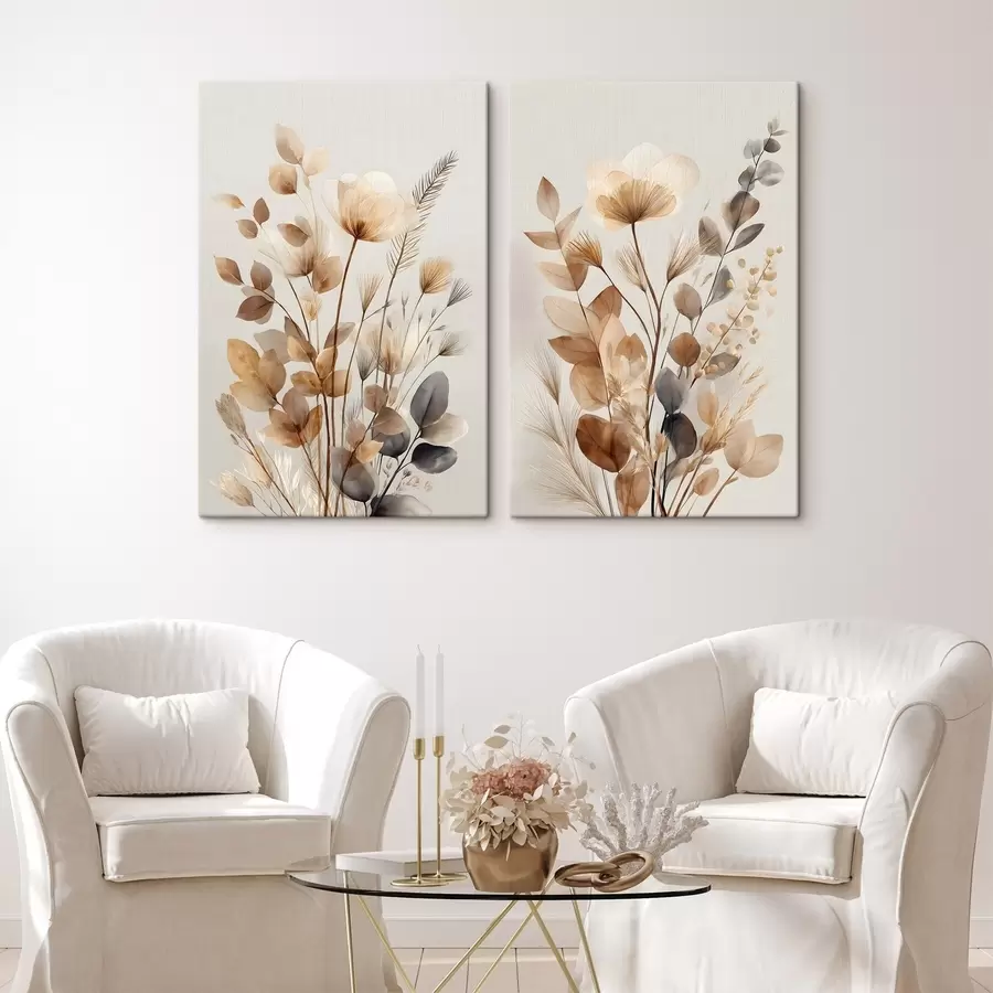 wall murals Dried flowers m30535