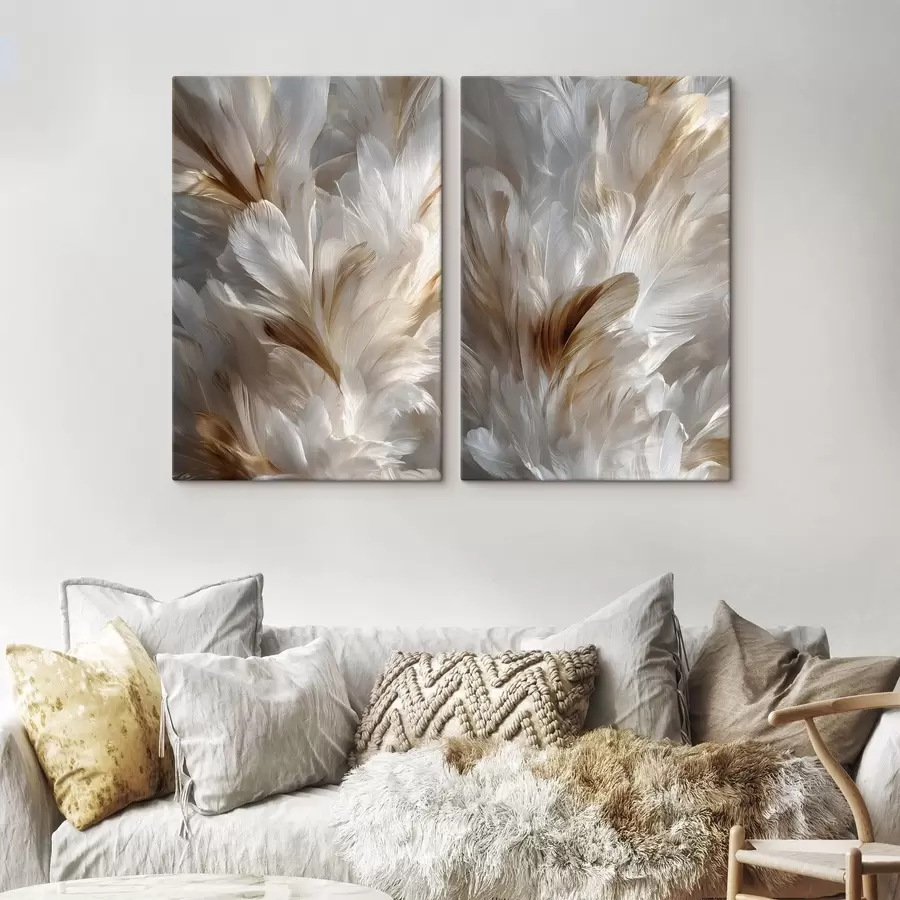 wall murals Exquisite feathers m30543
