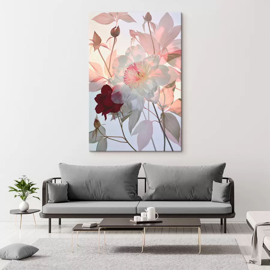 Wall Mural Photo Wallpaper Flowers with buds s49365