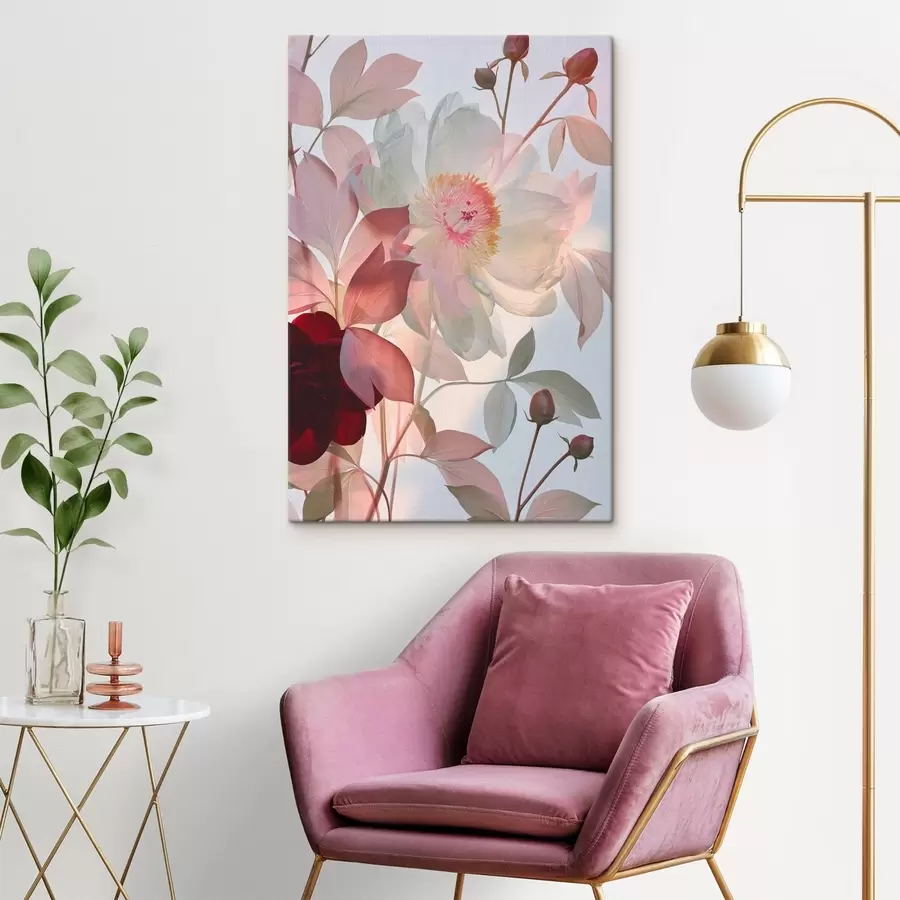 Wall Mural Photo Wallpaper Flowers with buds s49366