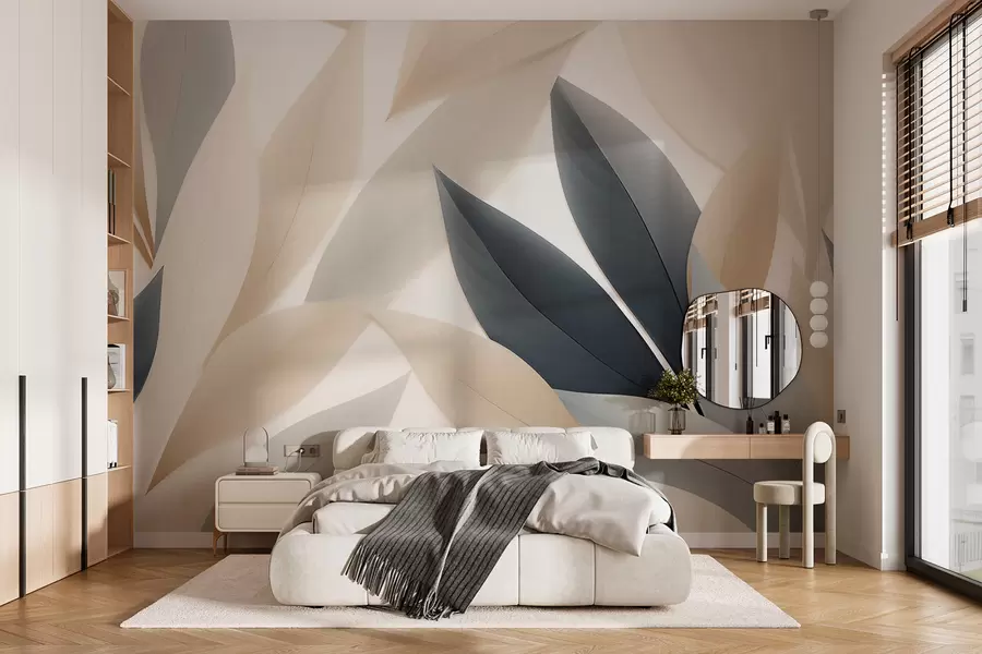 Wall Mural Photo Wallpaper Pointed leaves w05203