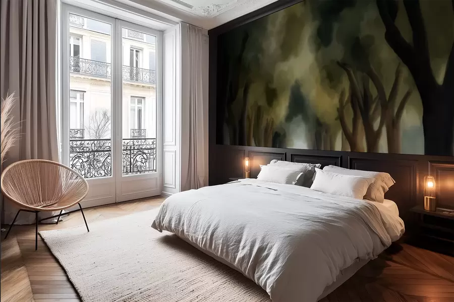 peintures murales Arbres w05509