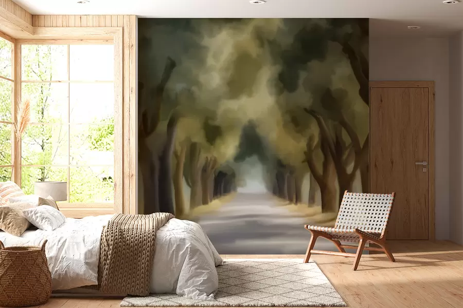 Wall Mural Photo Wallpaper Trees w05509