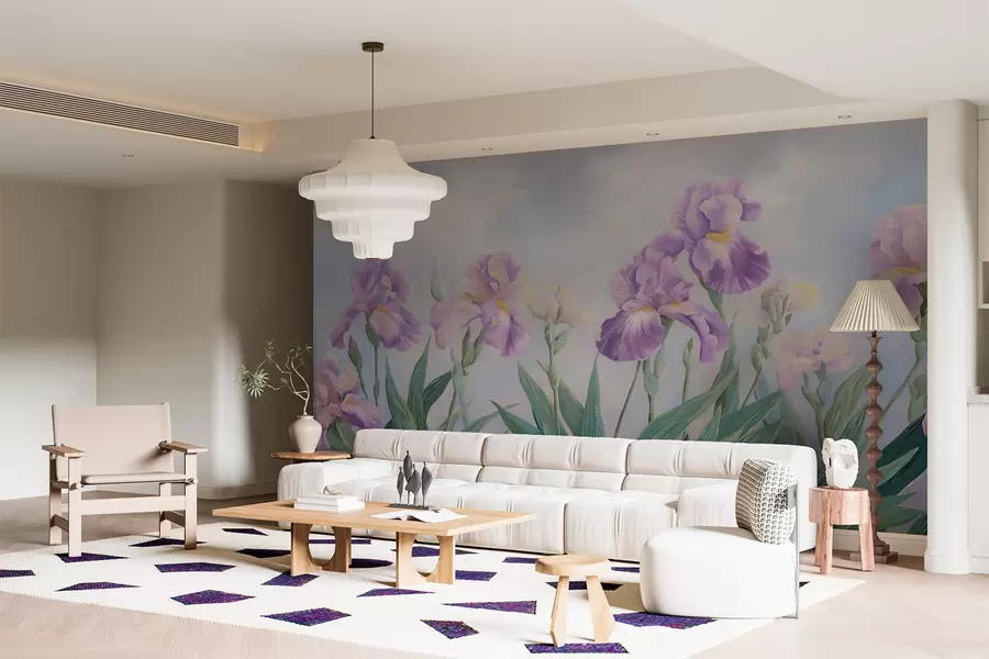 Wall Mural Photo Wallpaper Classic flowers w05646