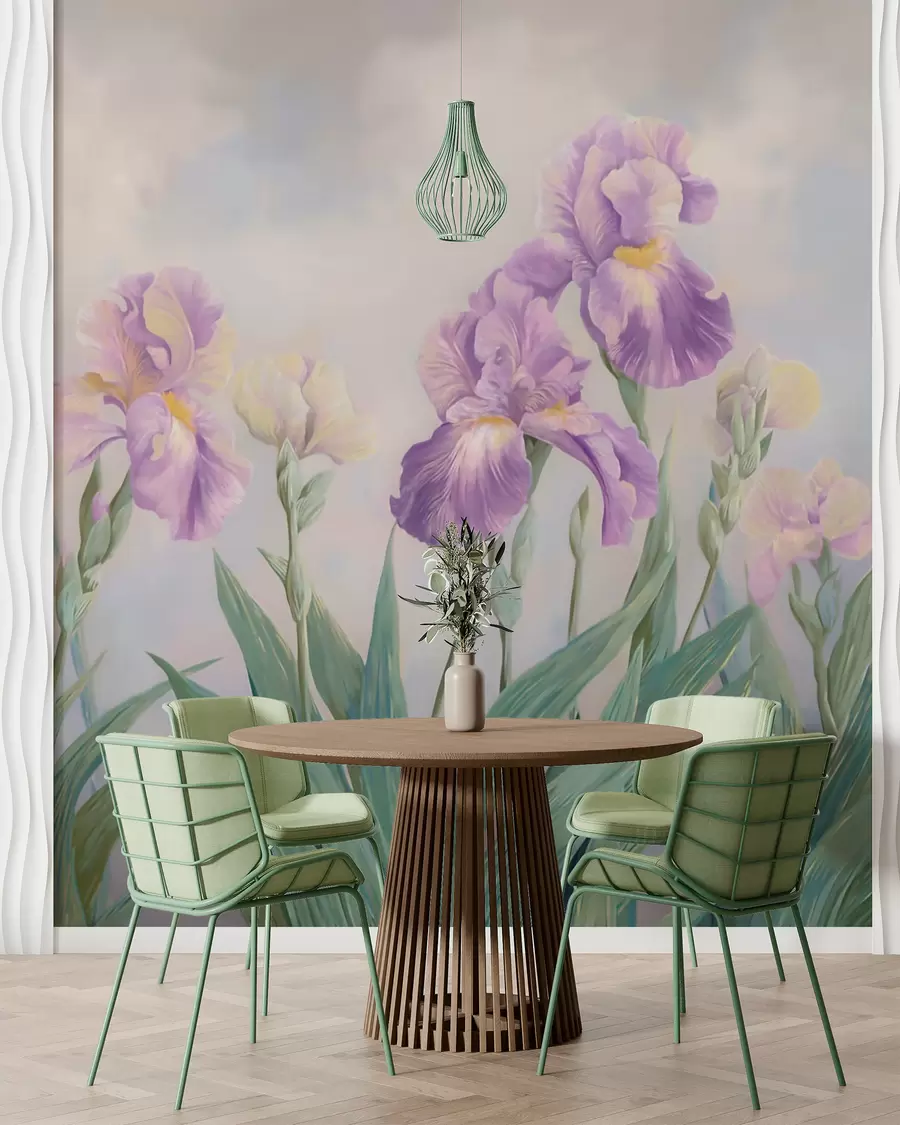 peintures murales Fleurs classiques w05646