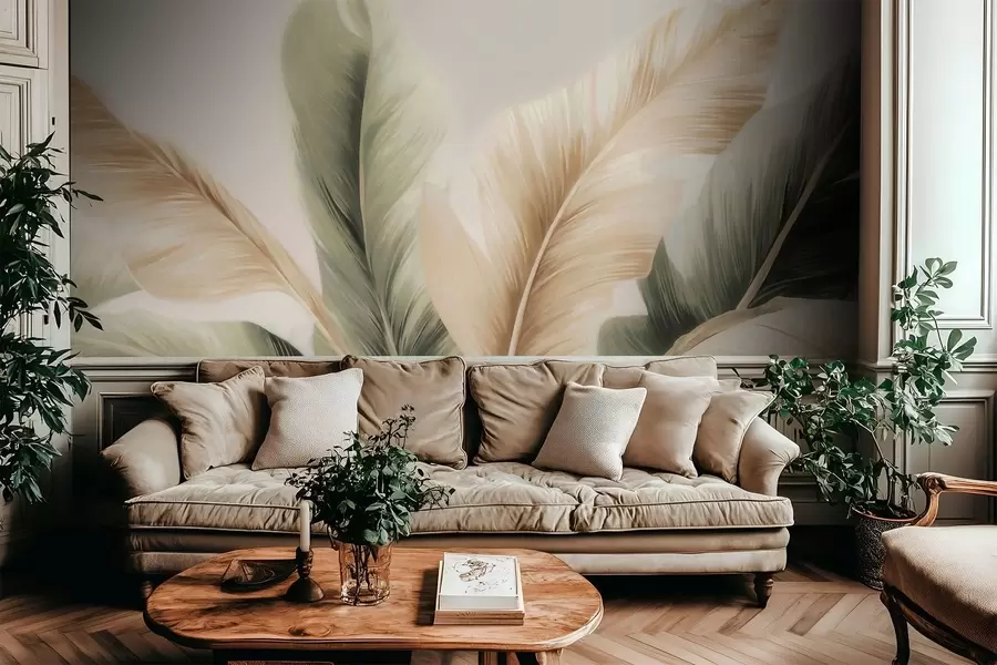 Wall Mural Photo Wallpaper Banana leaves w05648
