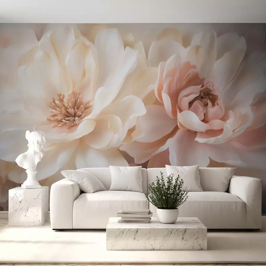 Wall Mural Photo Wallpaper Large flowers w05633