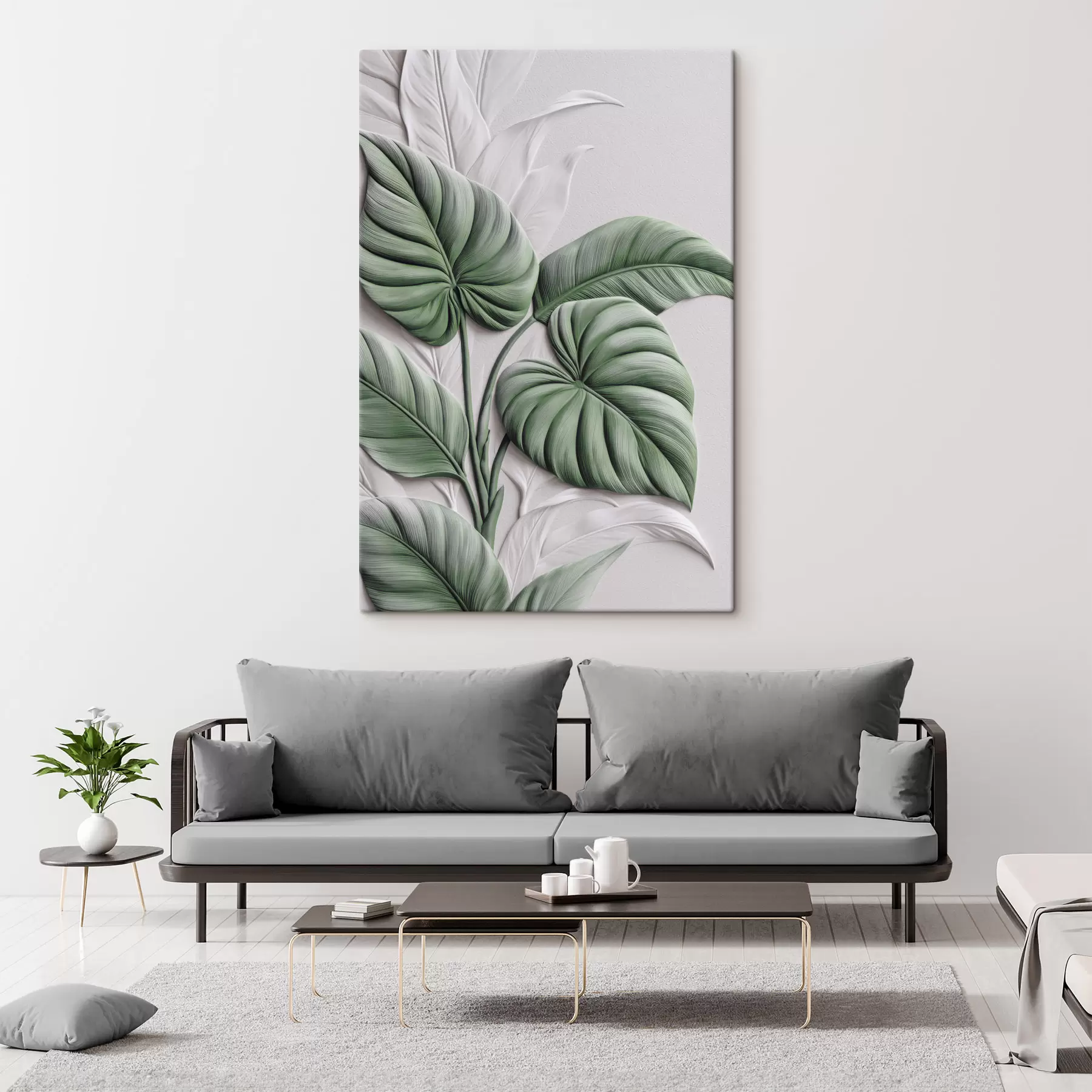 murales Hojas tropicales s49370