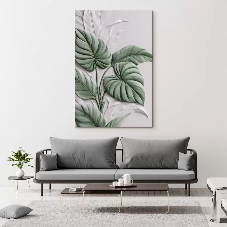 murales Hojas tropicales s49370