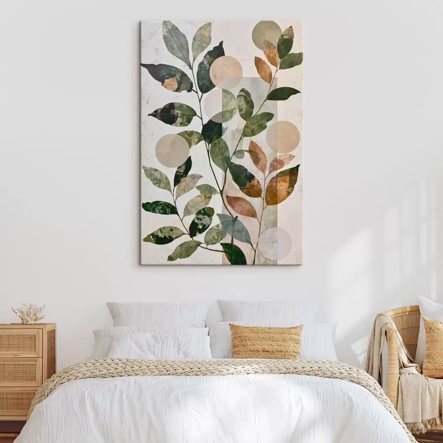 Wall Mural Photo Wallpaper An abstraction with foliage s49412