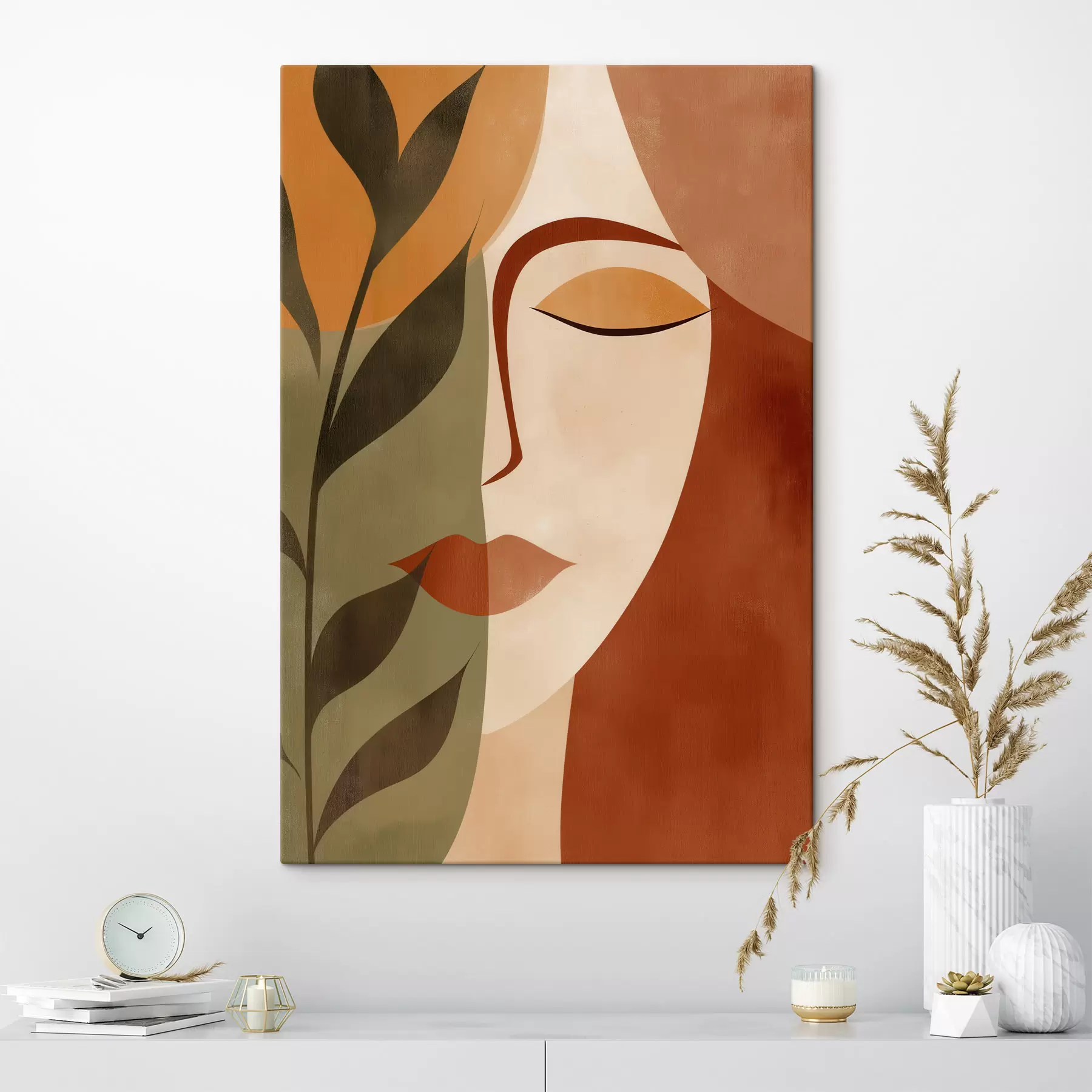wall murals Abstract portrait s49450