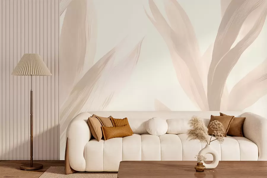 Wall Mural Photo Wallpaper Pointed leaves w05680
