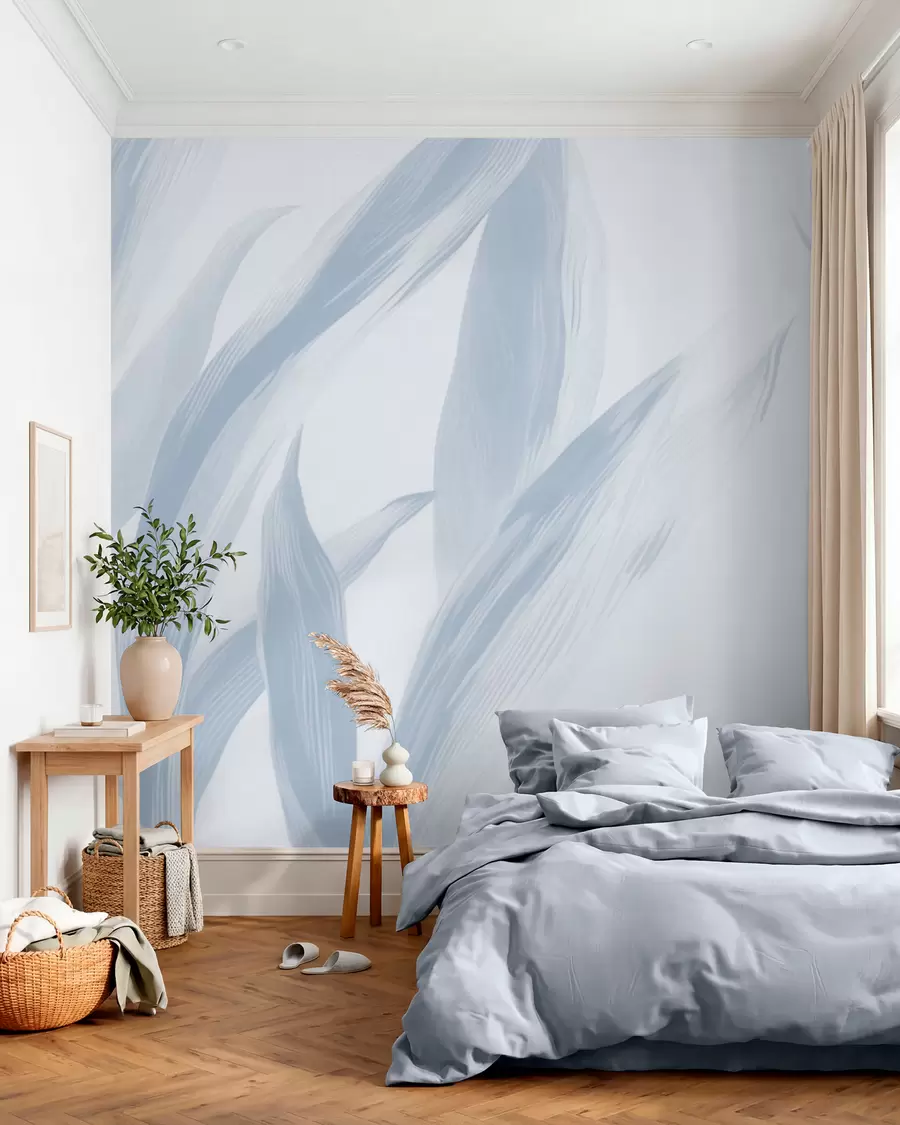 wall murals Pointed leaves w05680v1