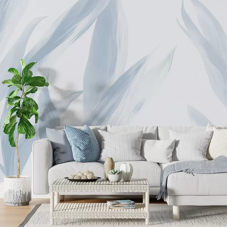 peintures murales Feuilles pointues w05680v1