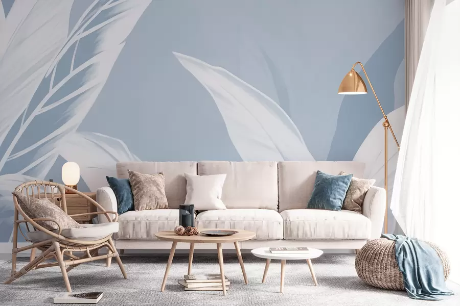 Wall Mural Photo Wallpaper Long banana leaves w05681v1