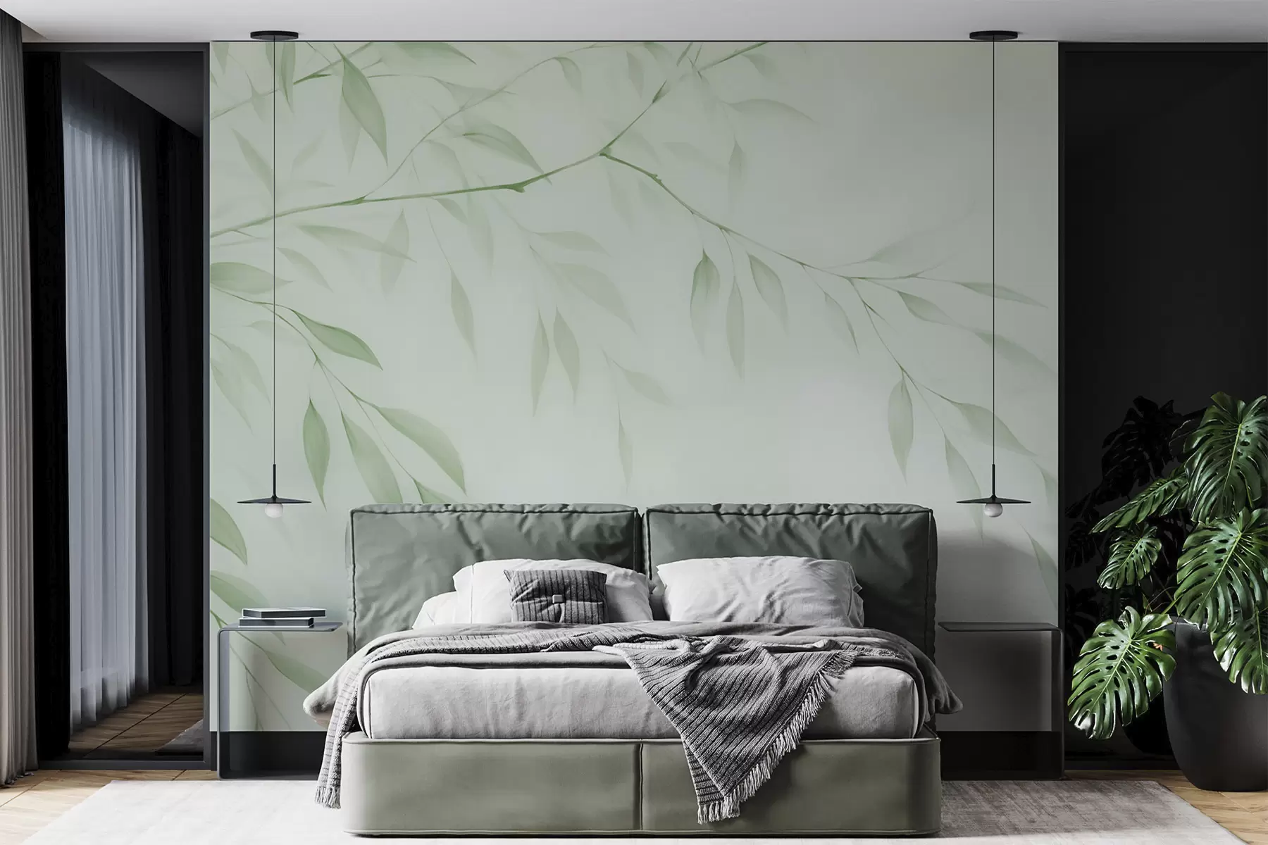 wall murals A tree branch w05682v3