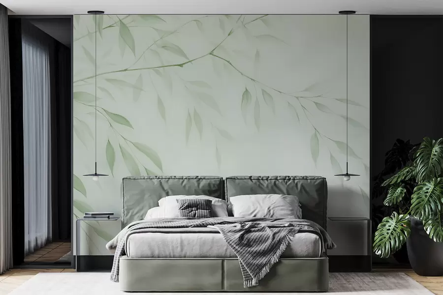 peintures murales Une branche d'arbre w05682v3