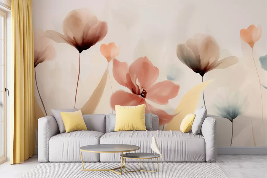 murales Flores silvestres w05684