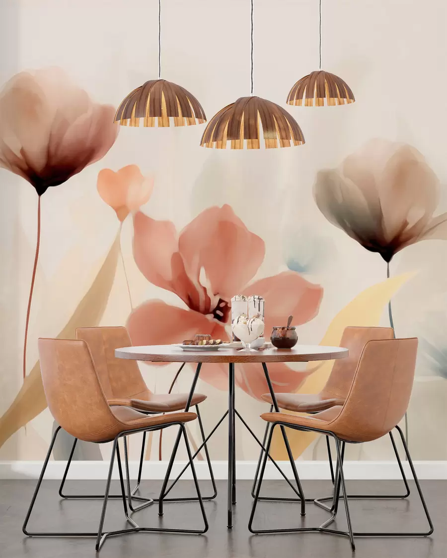 peintures murales Fleurs sauvages w05684