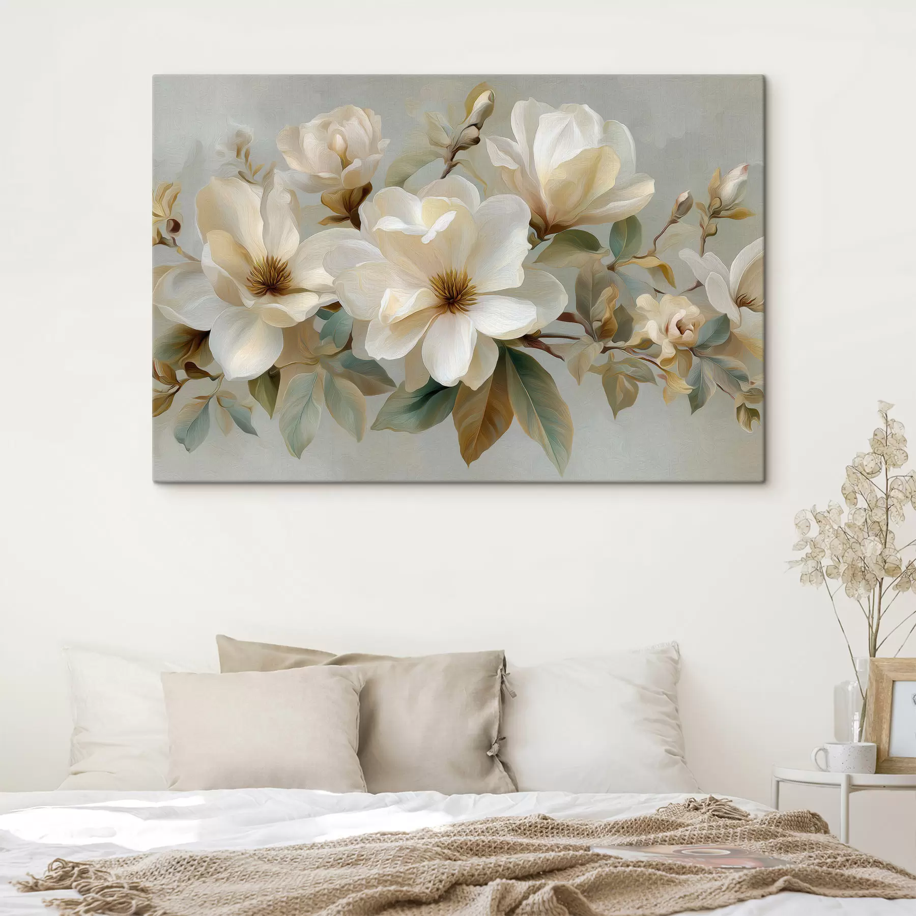 murales Una rama con flores s49532
