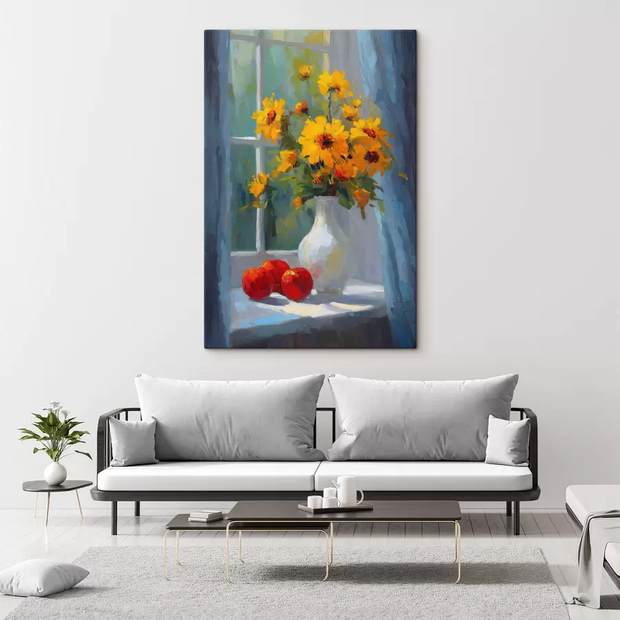 wall murals Flowers in a vase s49535