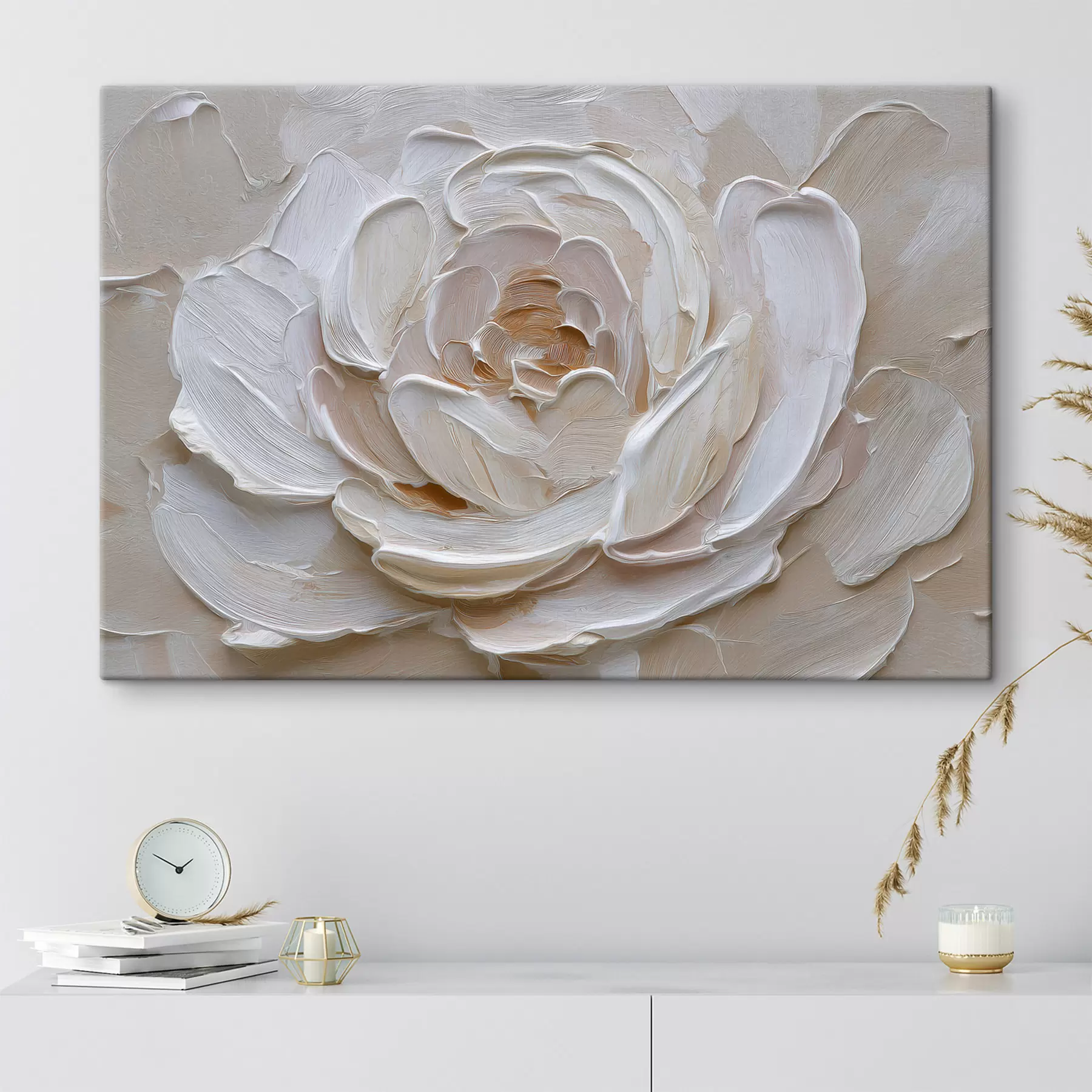 murales Una flor grande s49541
