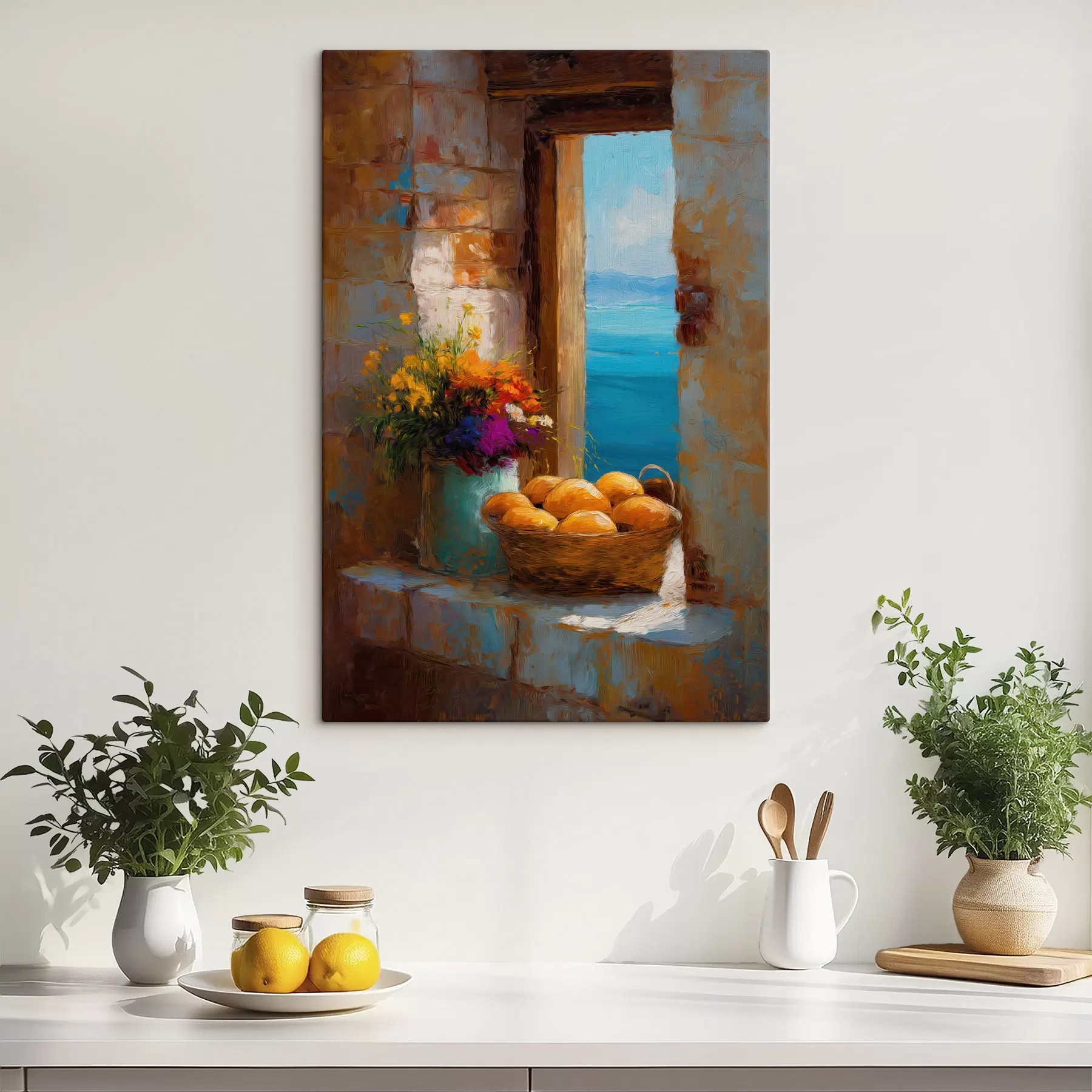 wall murals Fruit and flowers s49542