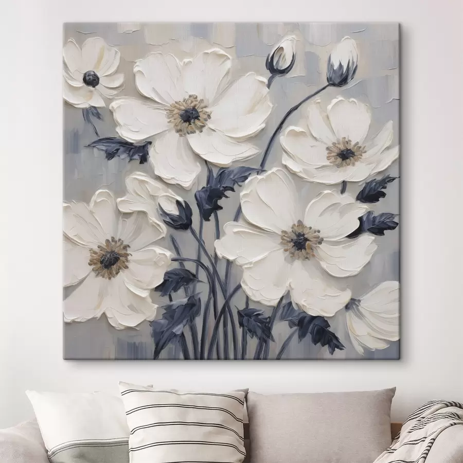wall murals Flowers imitation painting s49505
