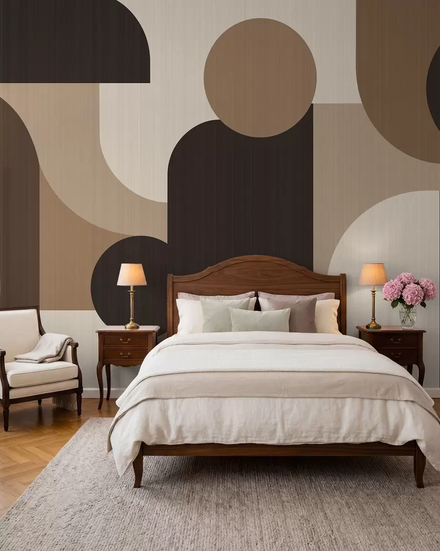 Wall Mural Photo Wallpaper Geometric Arches w05653