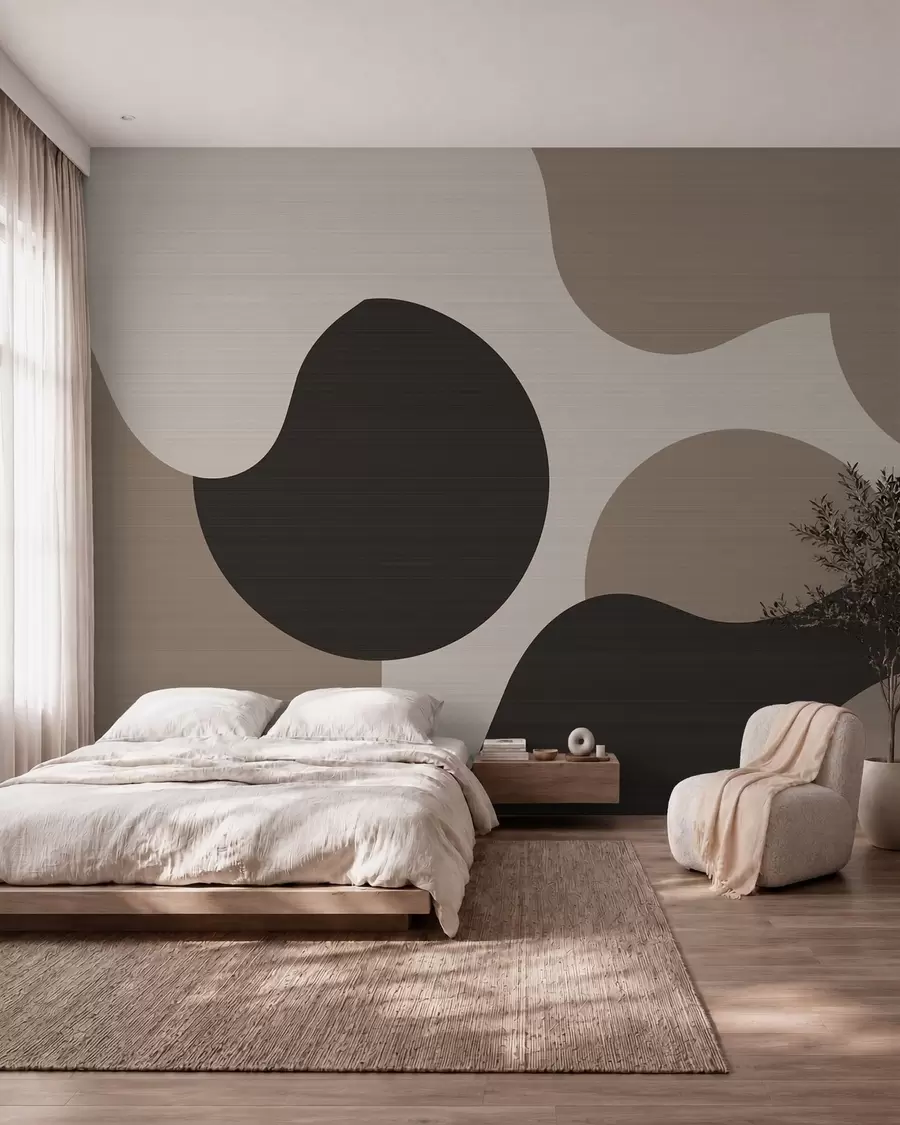 Wall Mural Photo Wallpaper Organic Forms w05655