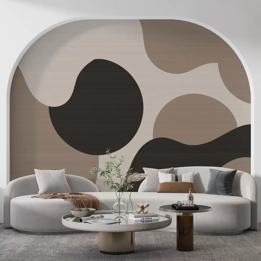 peintures murales Formes organiques w05655