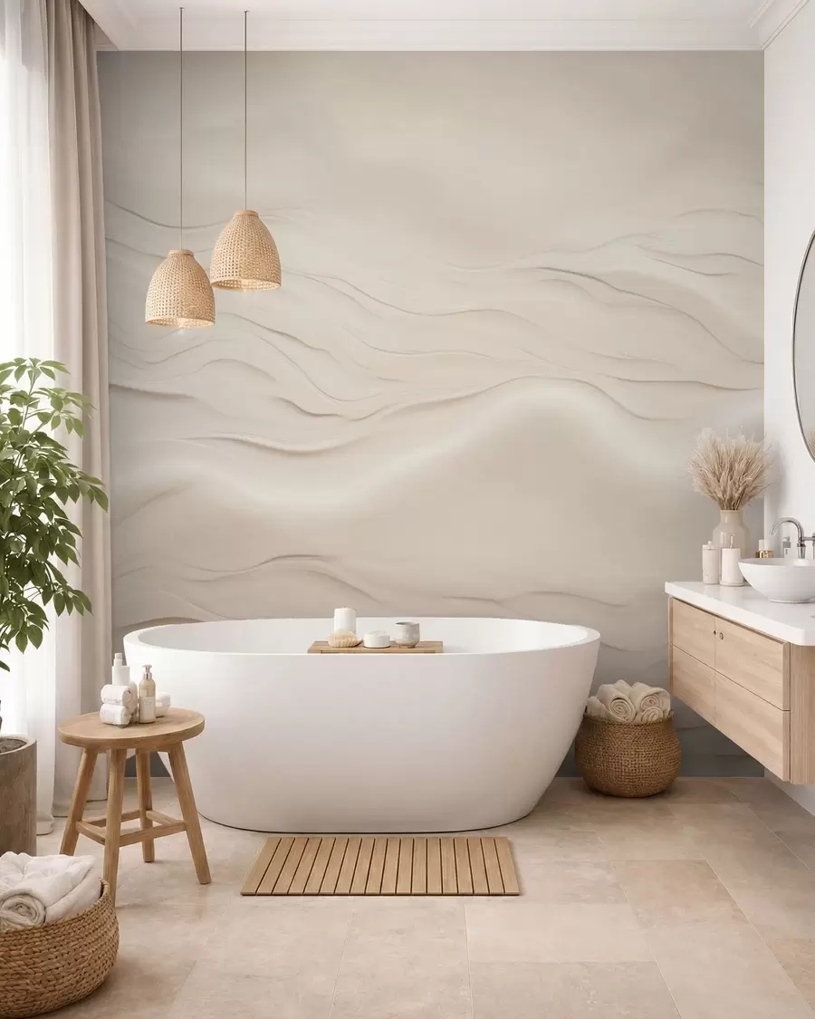 peintures murales Strata bio w05329
