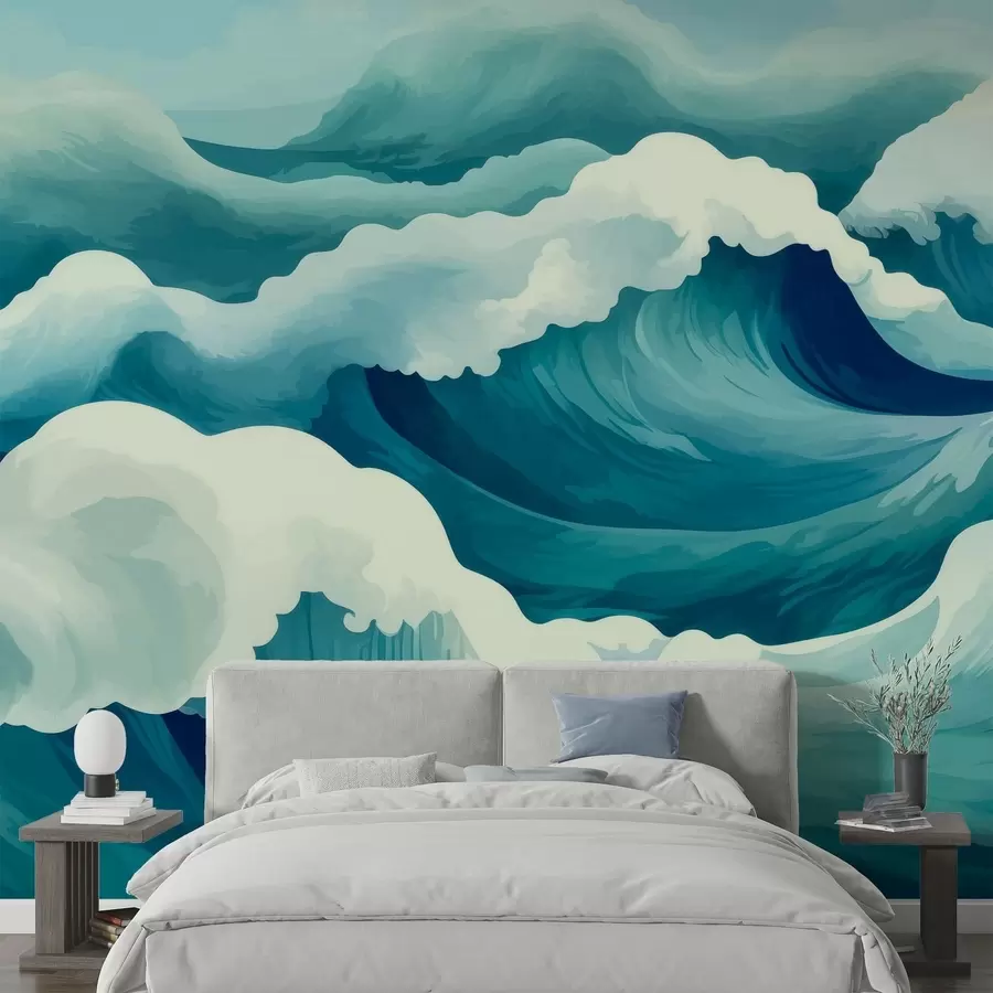 Wall Mural Photo Wallpaper Marine Currents w05476