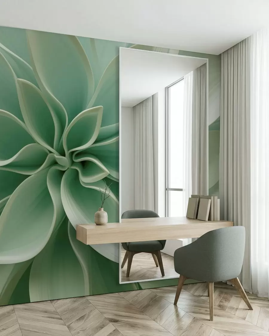 wall murals Botanical Geometry w05559