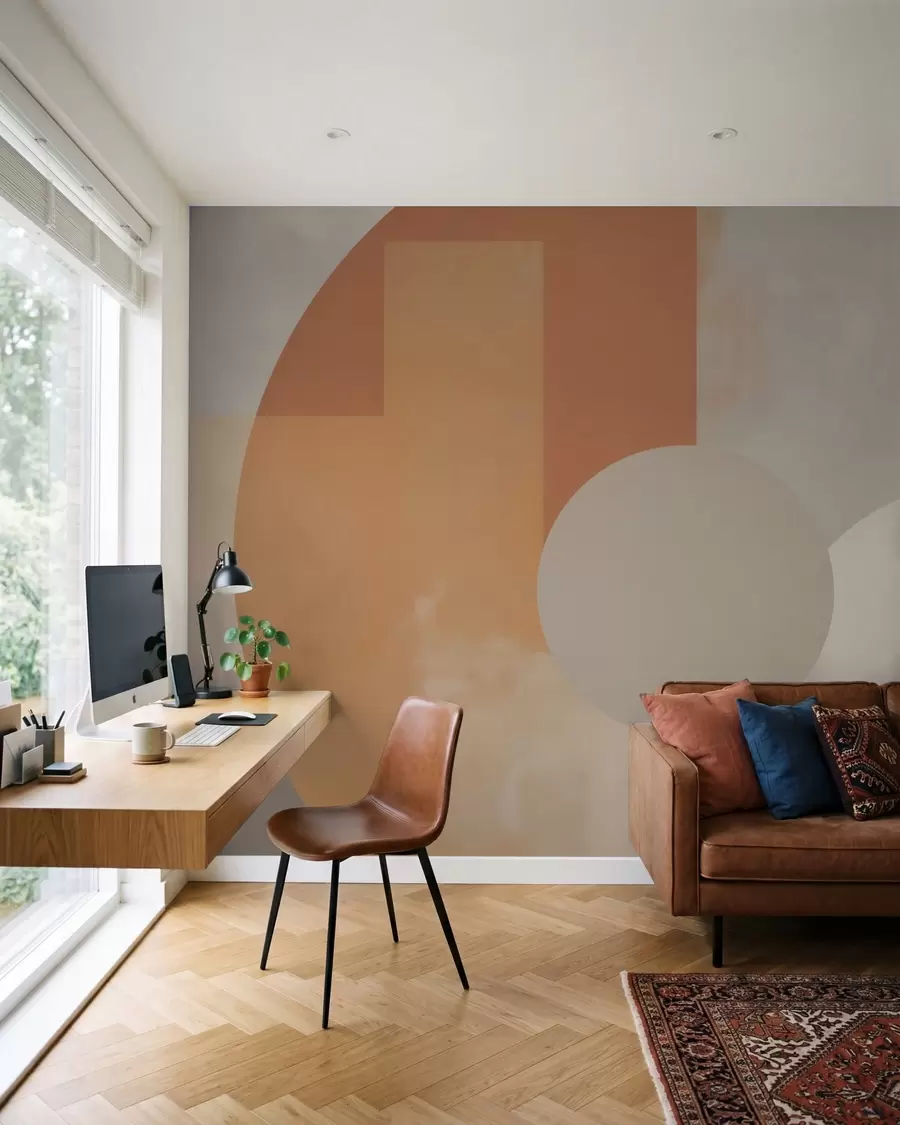 wall murals Geometric abstraction w05702