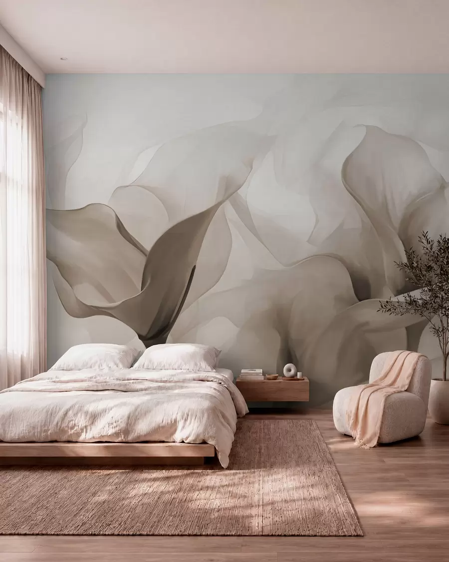wall murals Fantasy flowers w05086