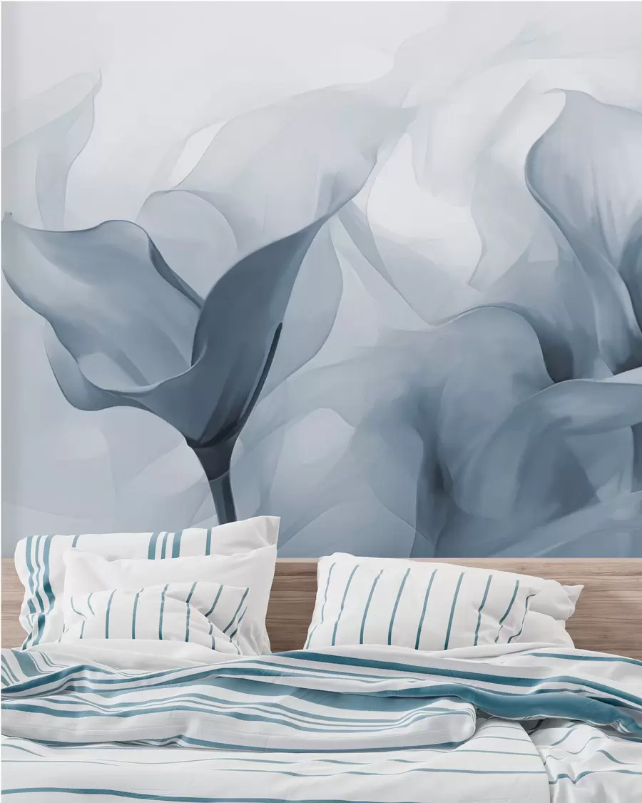 wall murals Fantasy flowers w05086v1