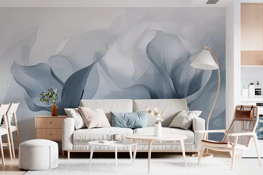 wall murals Fantasy flowers w05086v1