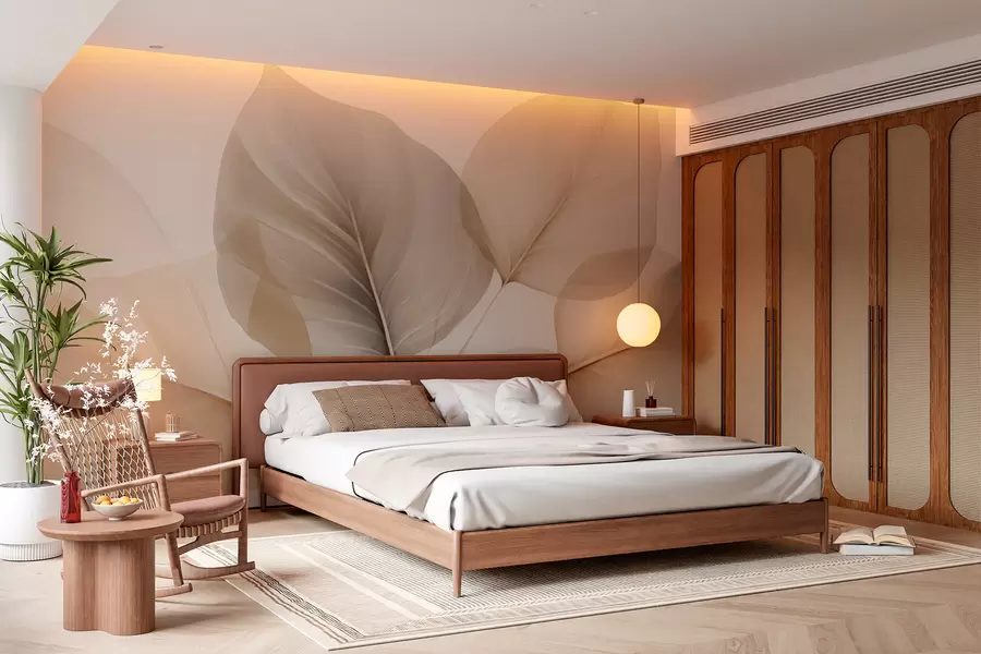 Wall Mural Photo Wallpaper Leaf veins w05108