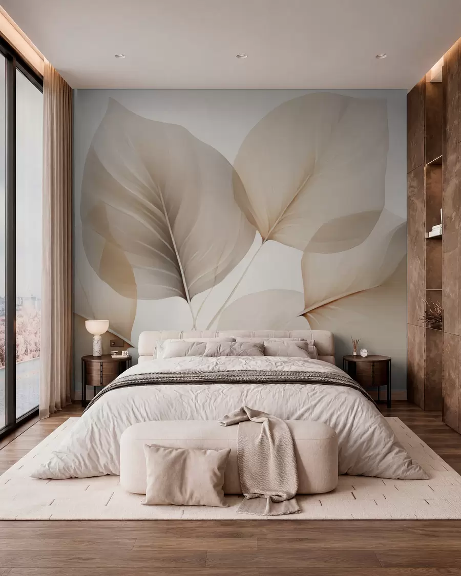 wall murals Leaf veins w05108
