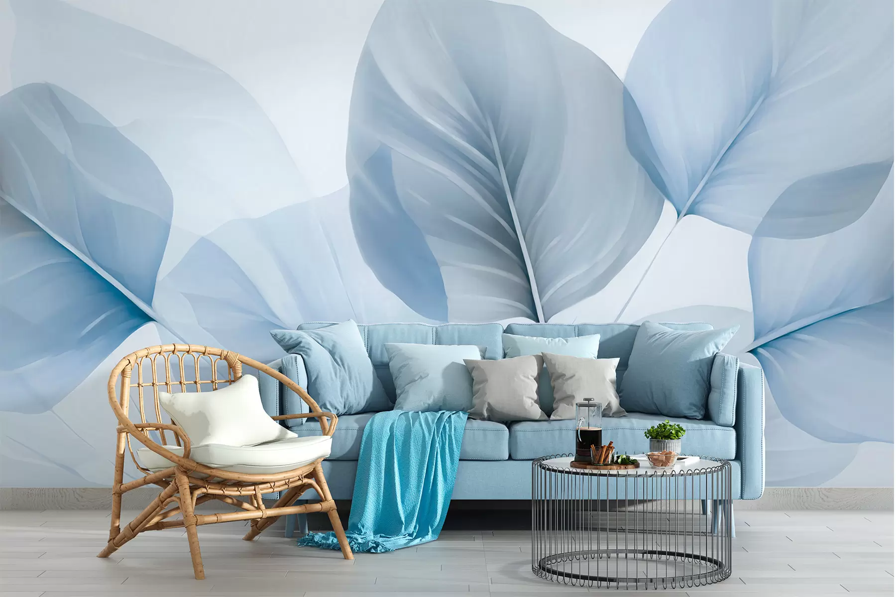 wall murals Leaf veins w05108v1