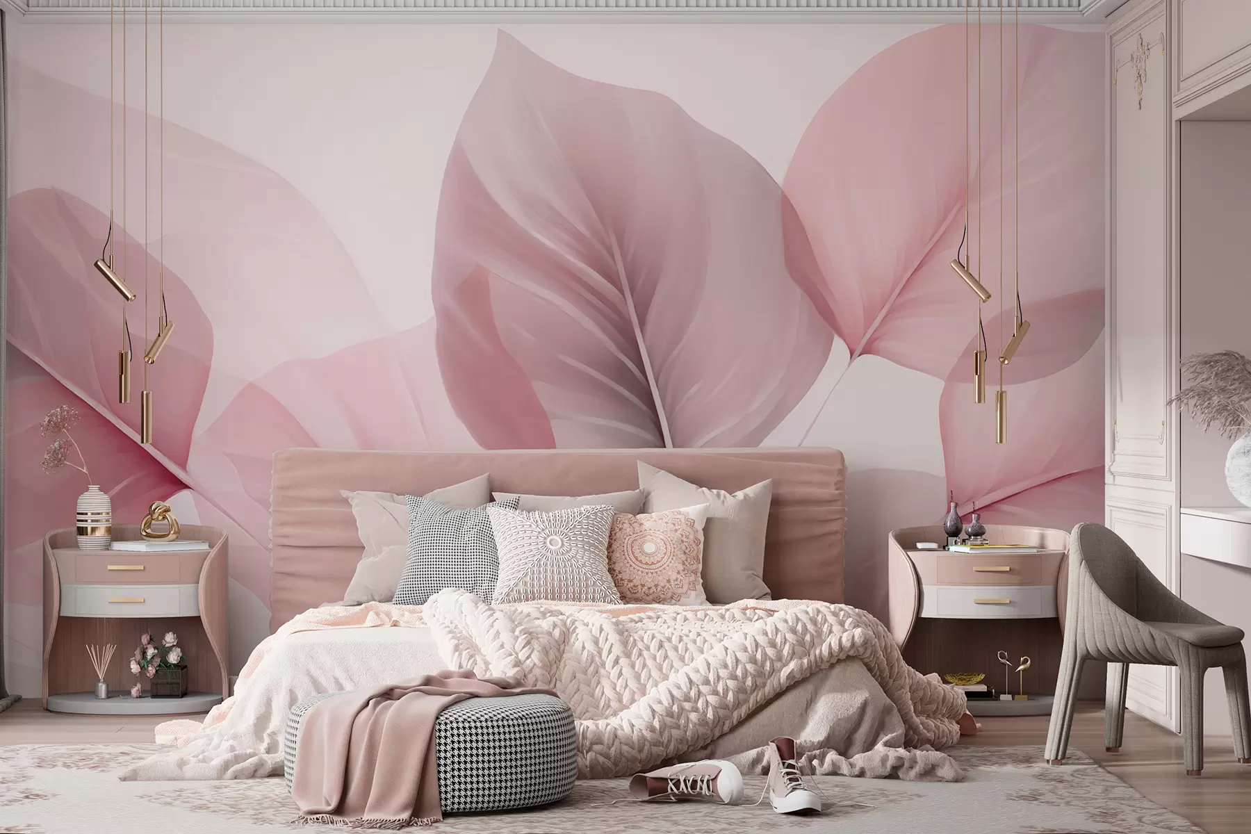 Wall Mural Photo Wallpaper Leaf veins w05108v2