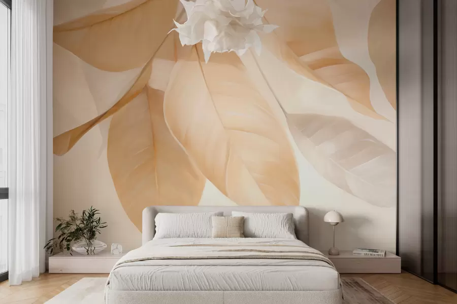 Wall Mural Photo Wallpaper Hanging leaves w05407