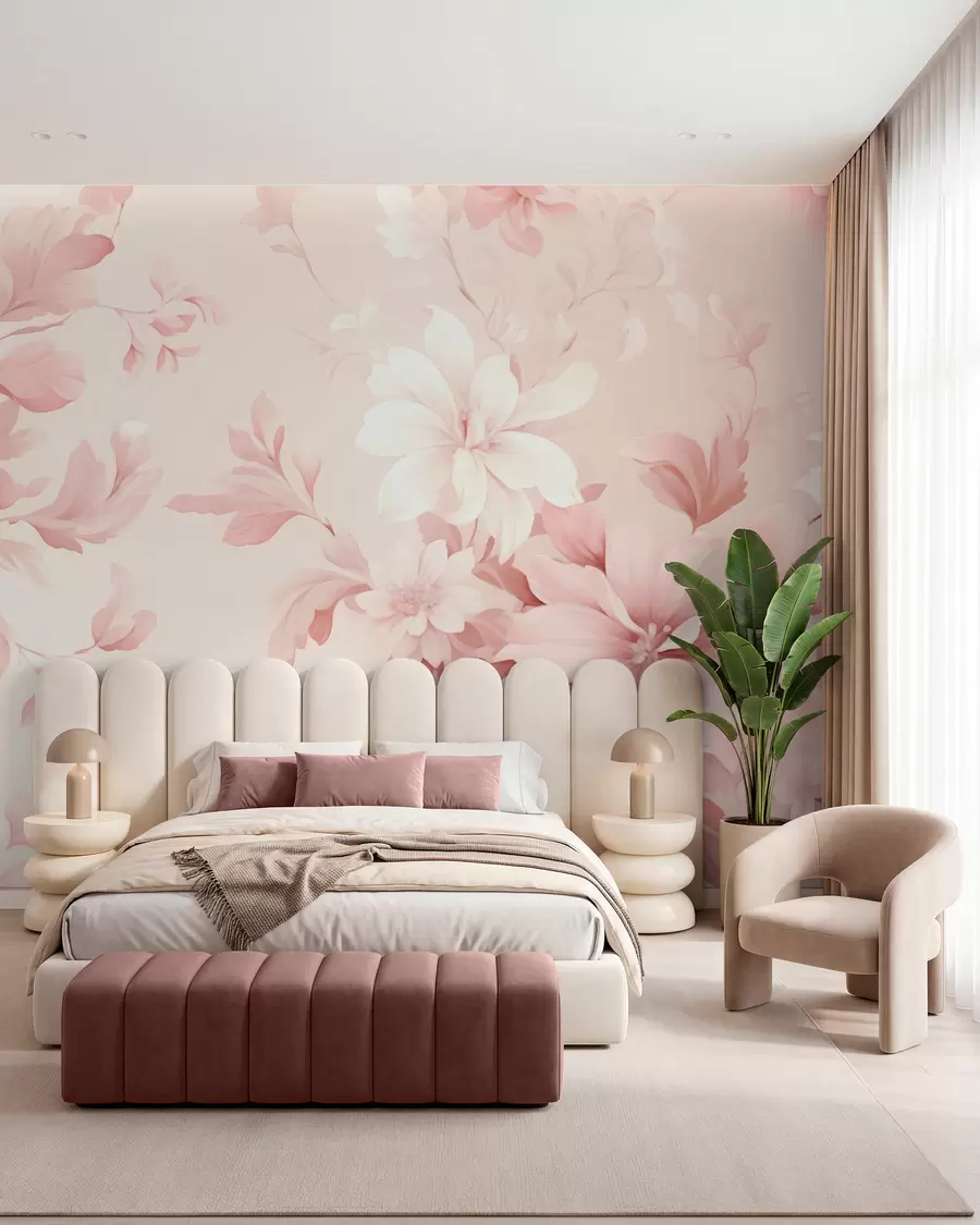 wall murals Classic flowers w05437