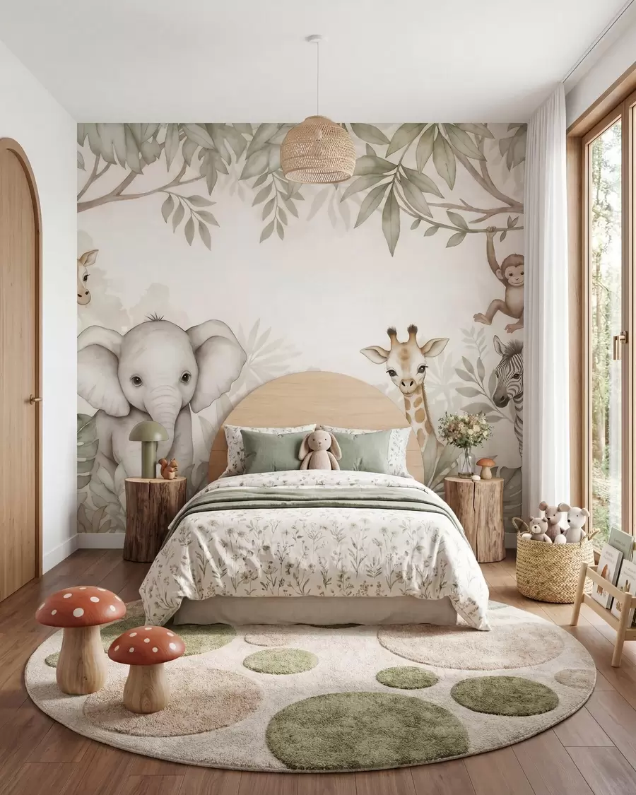Wall Mural Photo Wallpaper Safari beneath the Branches w09885