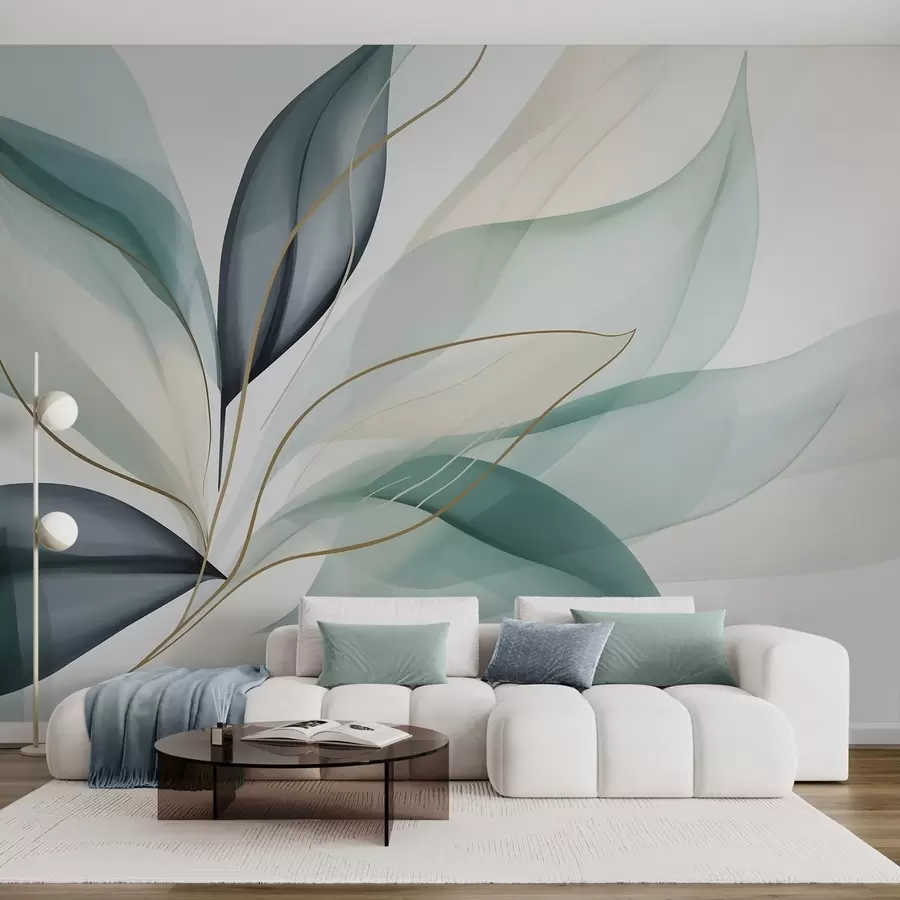 Wall Mural Photo Wallpaper Abstract foliage w05706