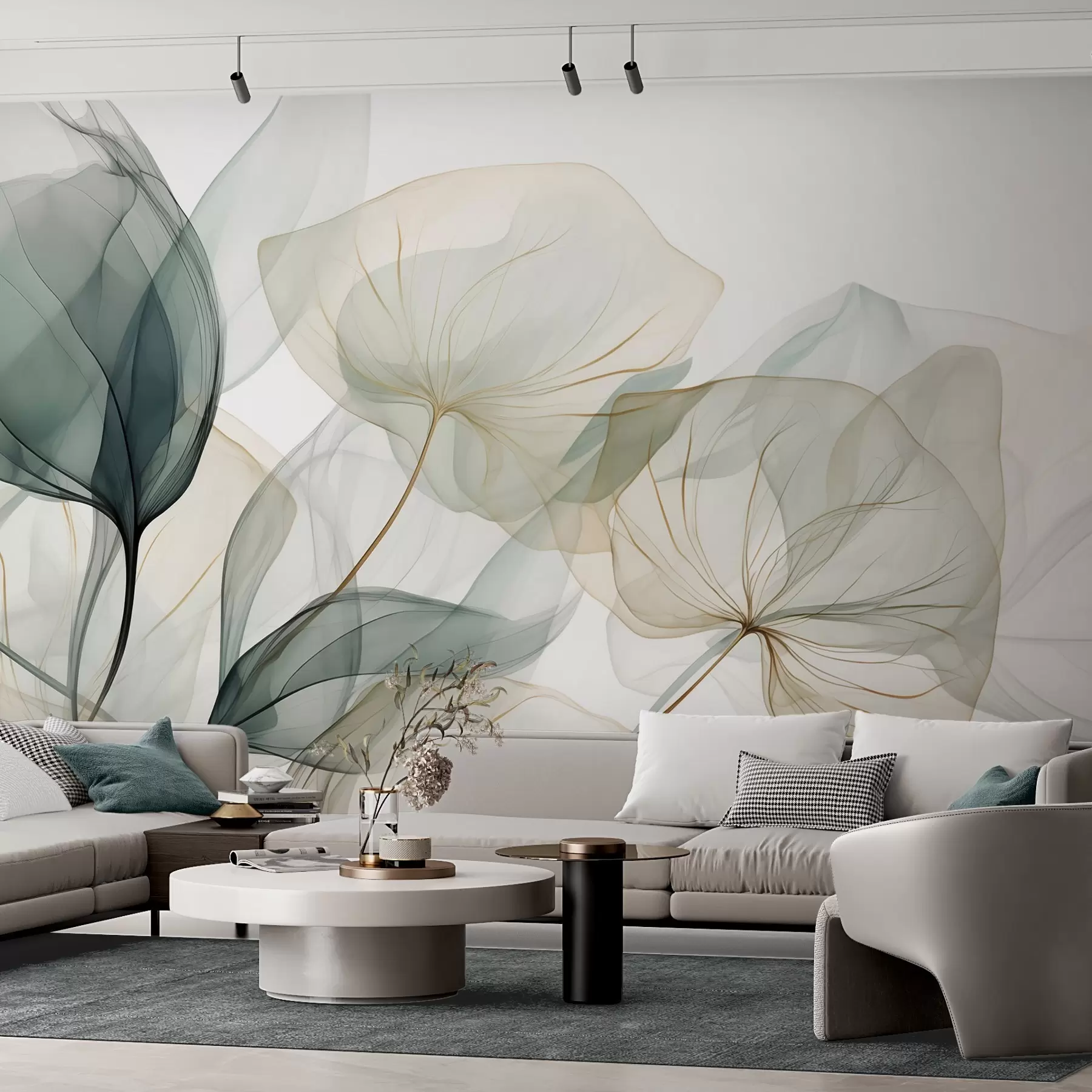 Wall Mural Photo Wallpaper Abstract vegetation w05708